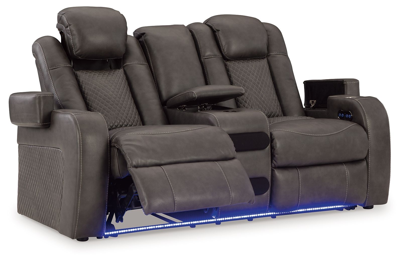 Shadow Storage Reclining Loveseat - view 6