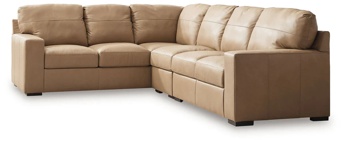 Modern Leather Sectional