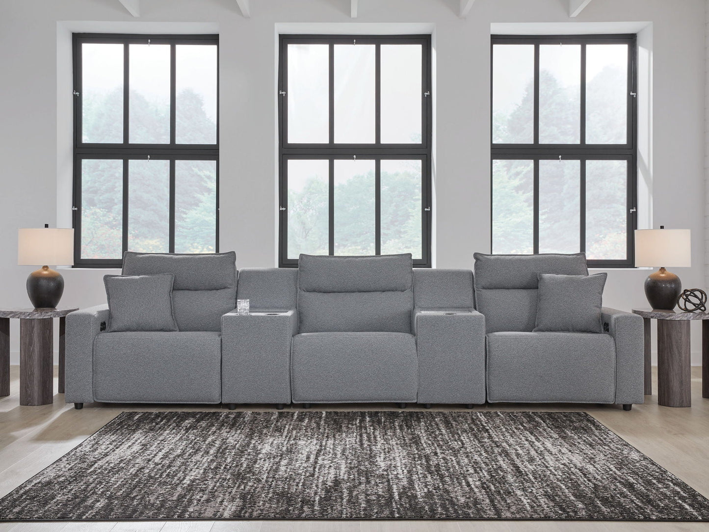 Modern Fabric Sectional