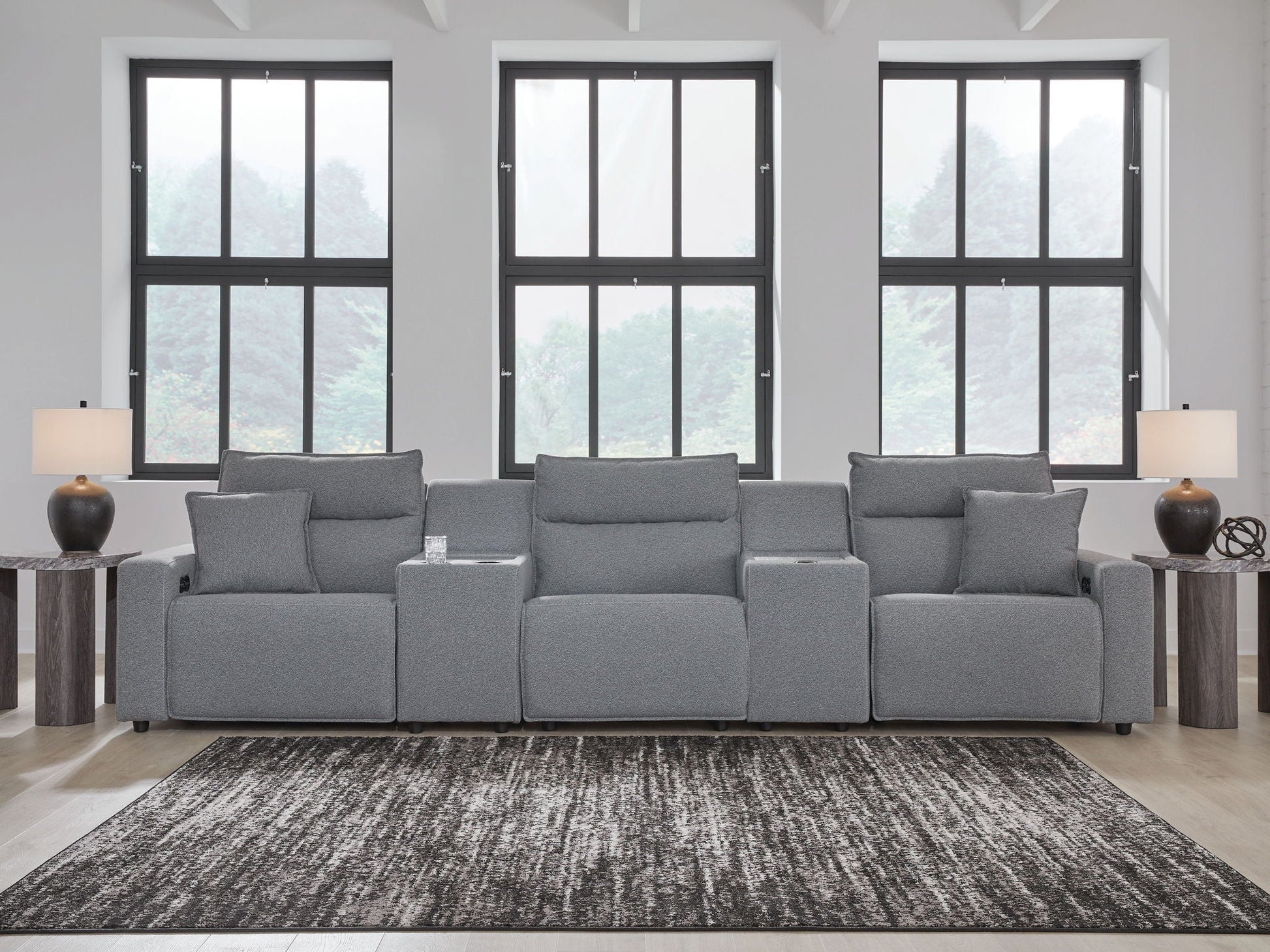 Modern Fabric Sectional