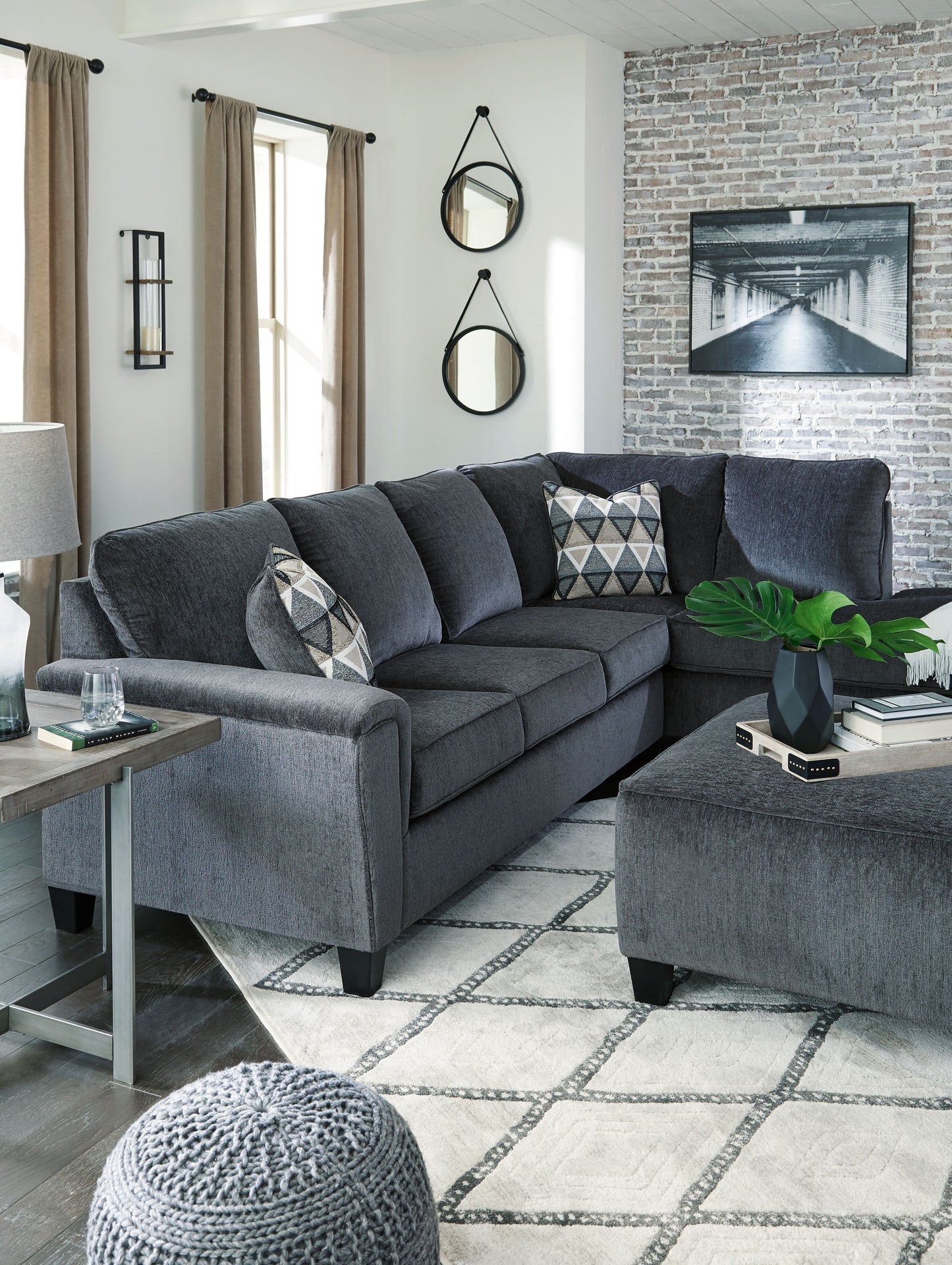 Abinger 2-Piece L Shaped Sectional with Chaise
