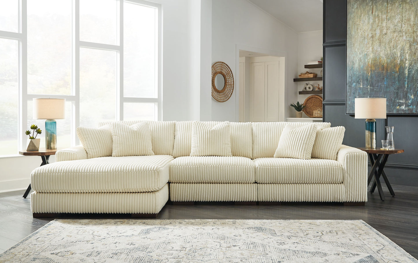 Modern Fabric Sectional