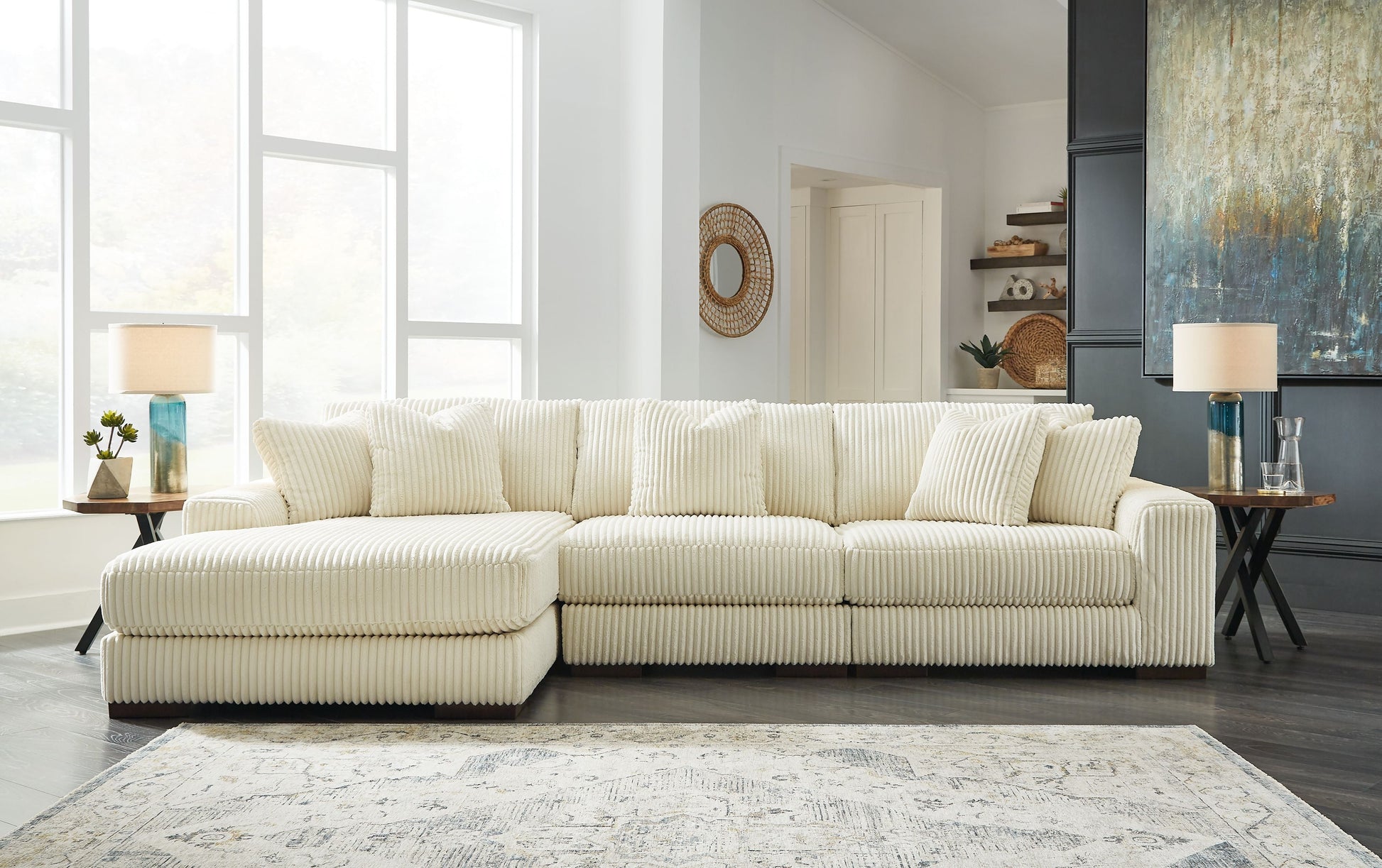 Modern Fabric Sectional