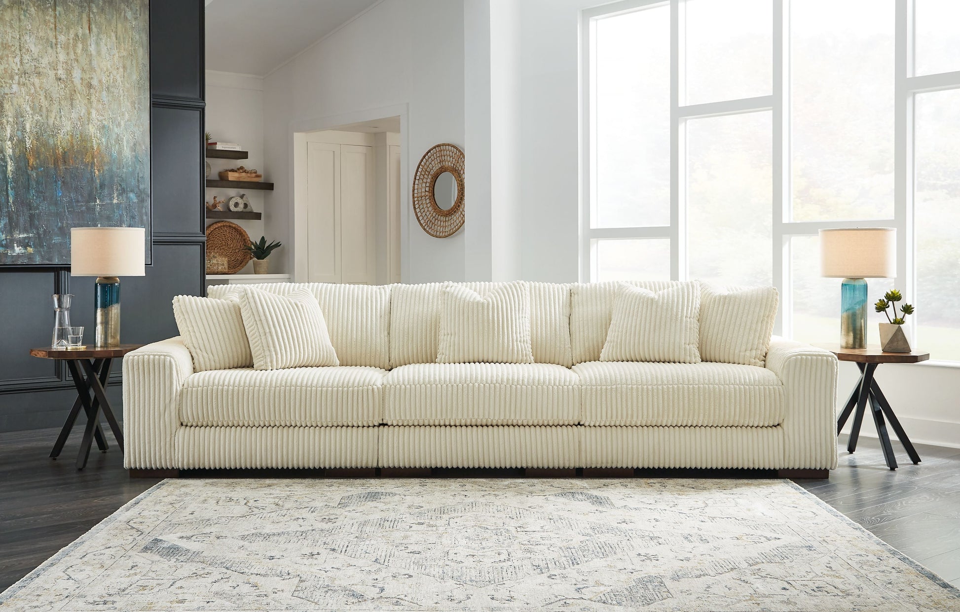 Modern Fabric Sectional