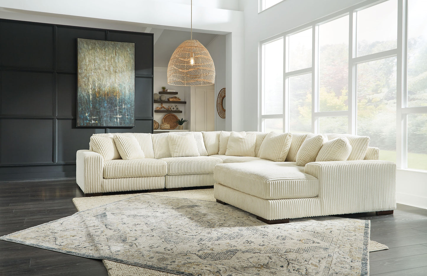 Modern Fabric Sectional
