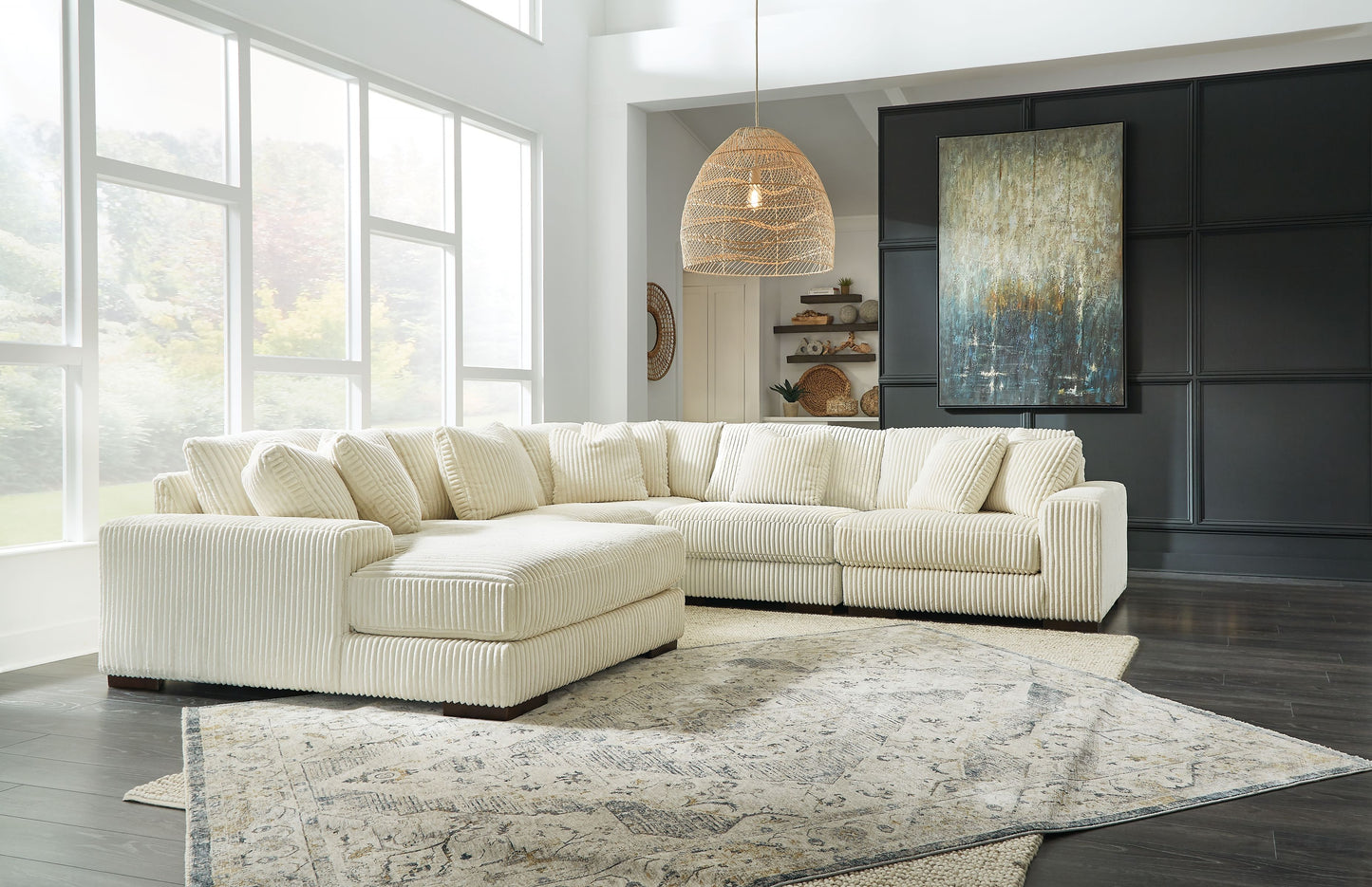 Modern Fabric Sectional
