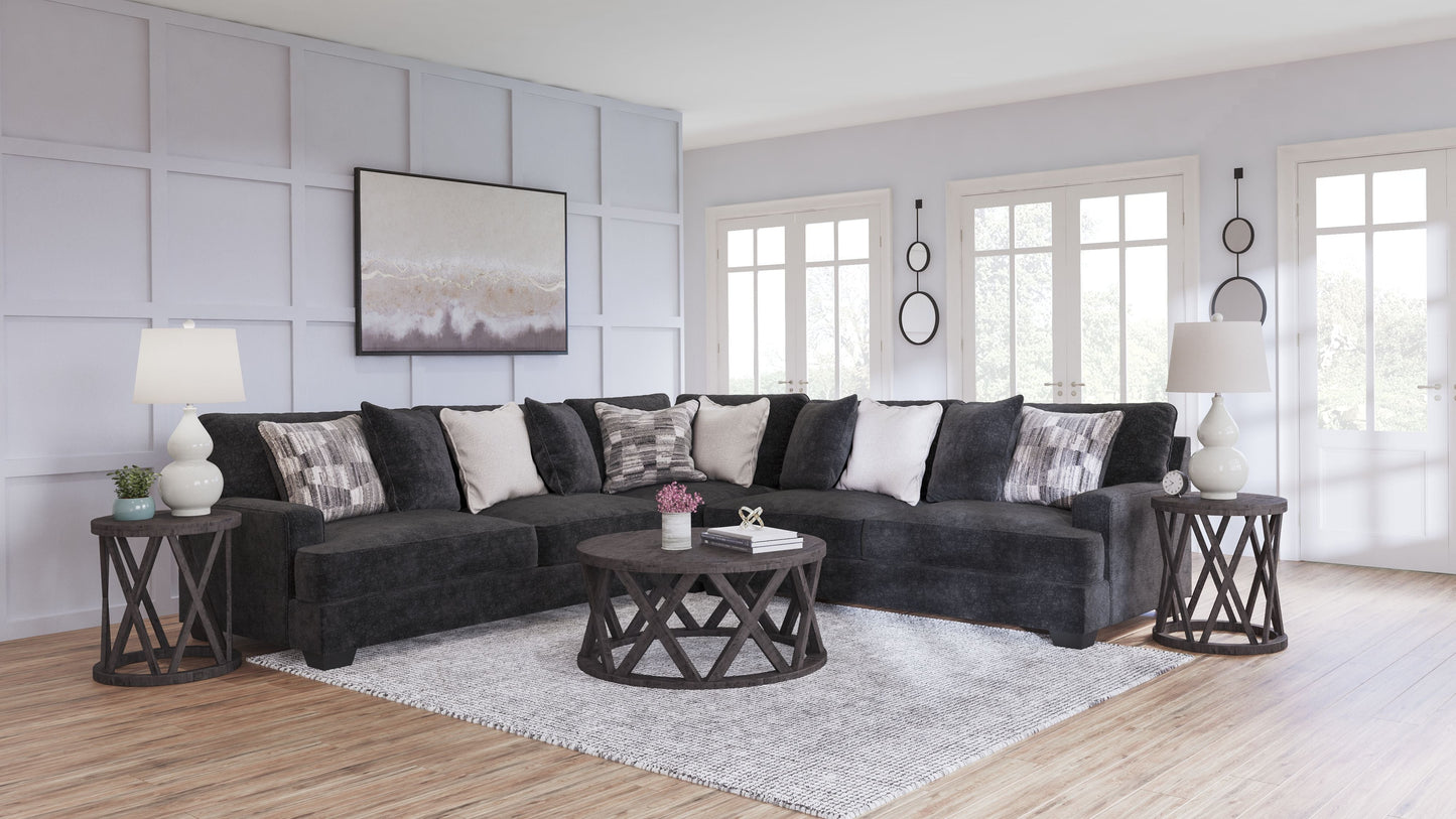 Modern Fabric Sectional