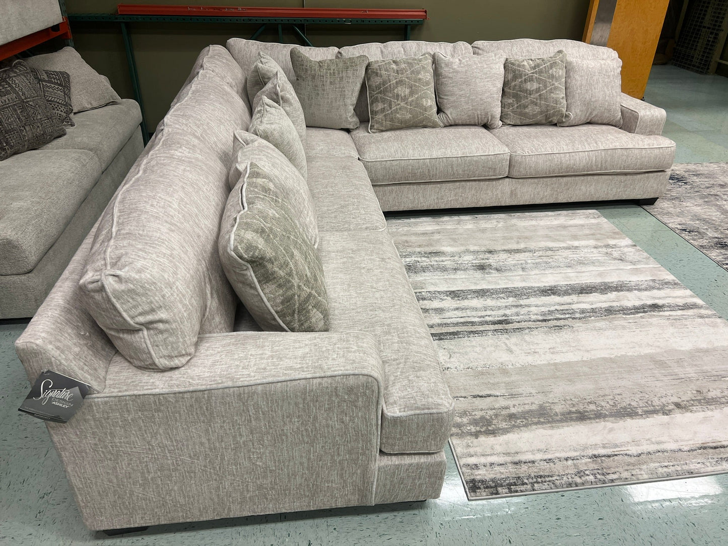 Casual Fabric Sectional