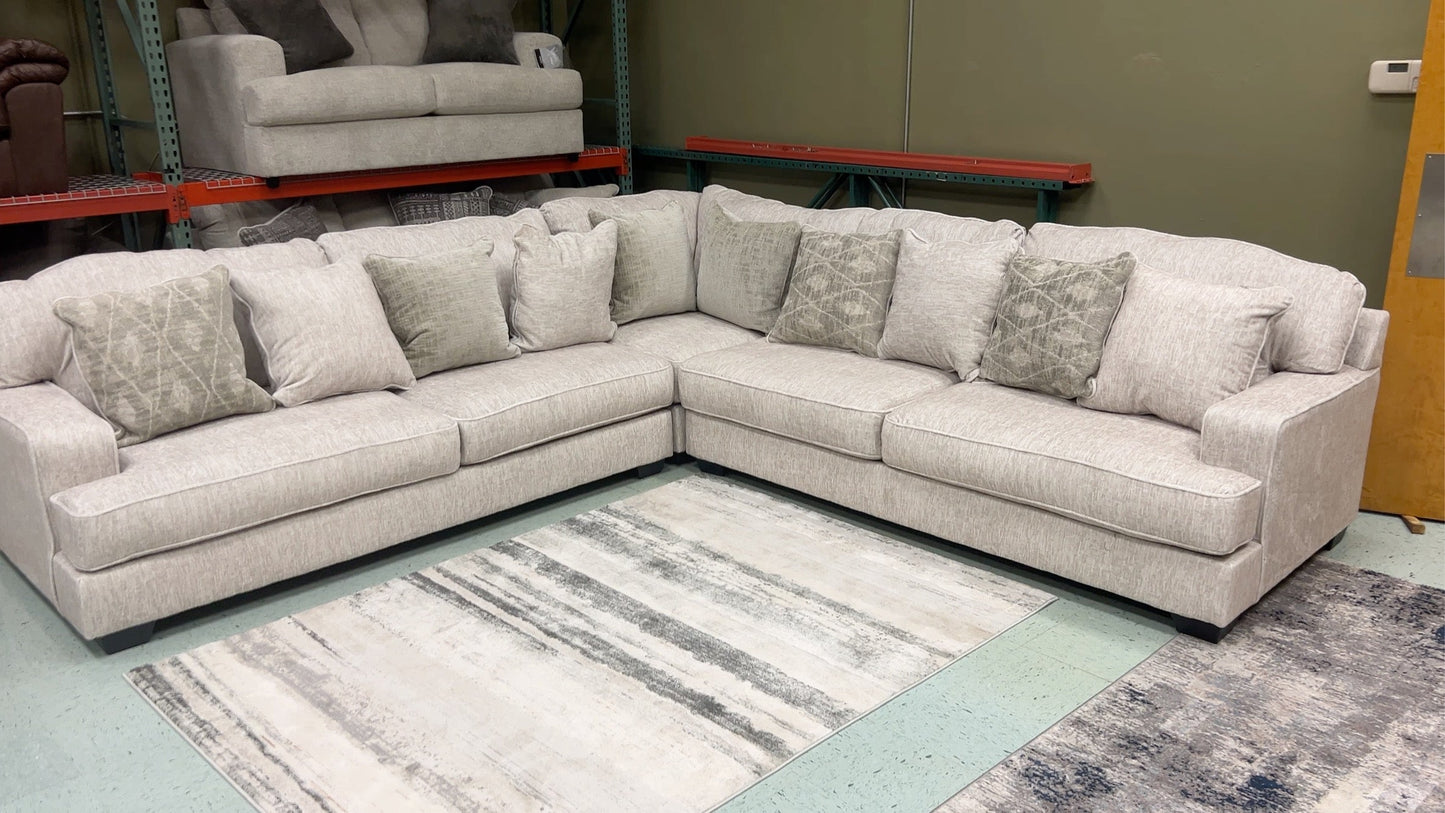 Casual Fabric Sectional