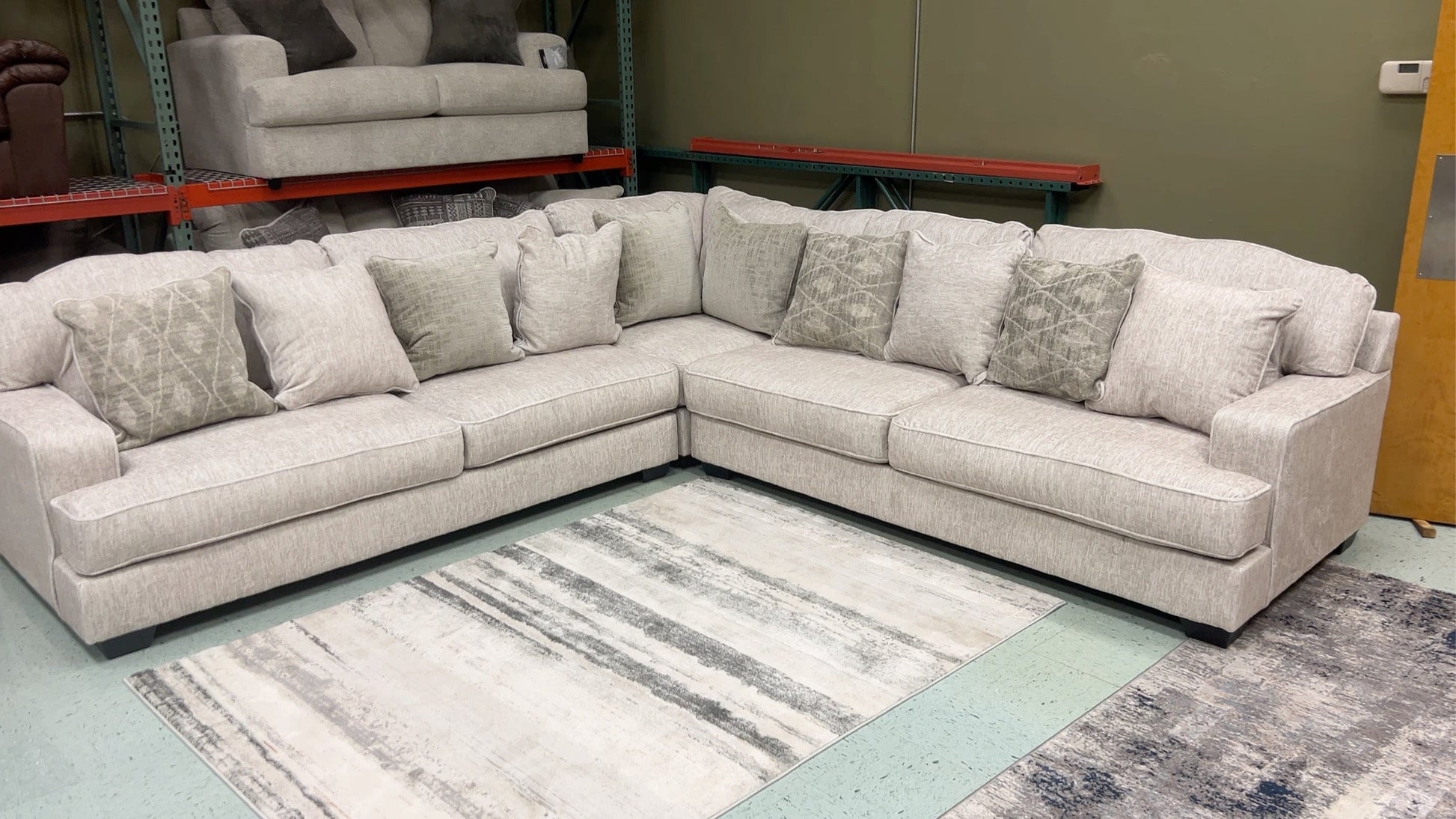 Casual Fabric Sectional