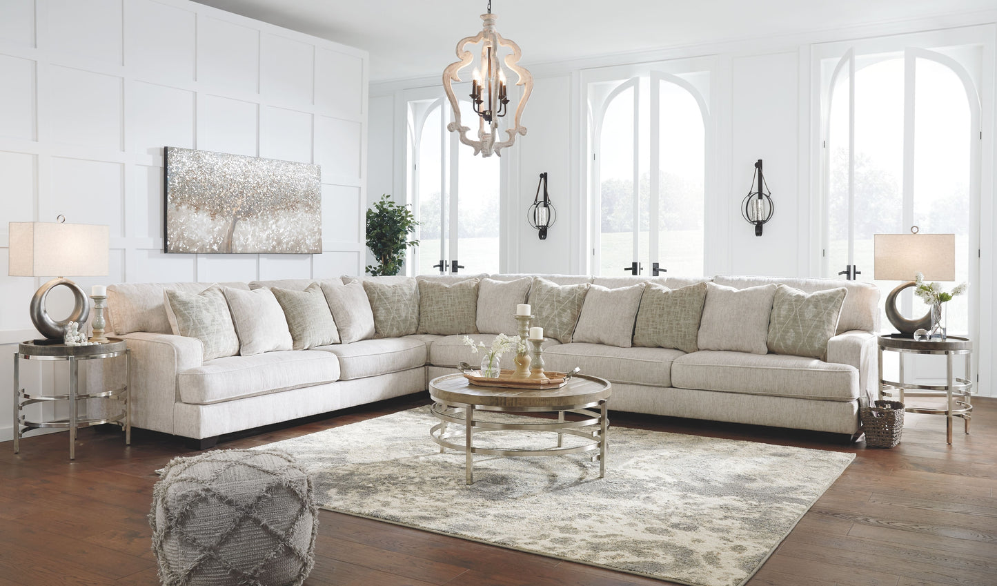 Casual Fabric Sectional