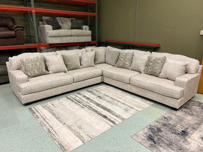 Casual Fabric Sectional