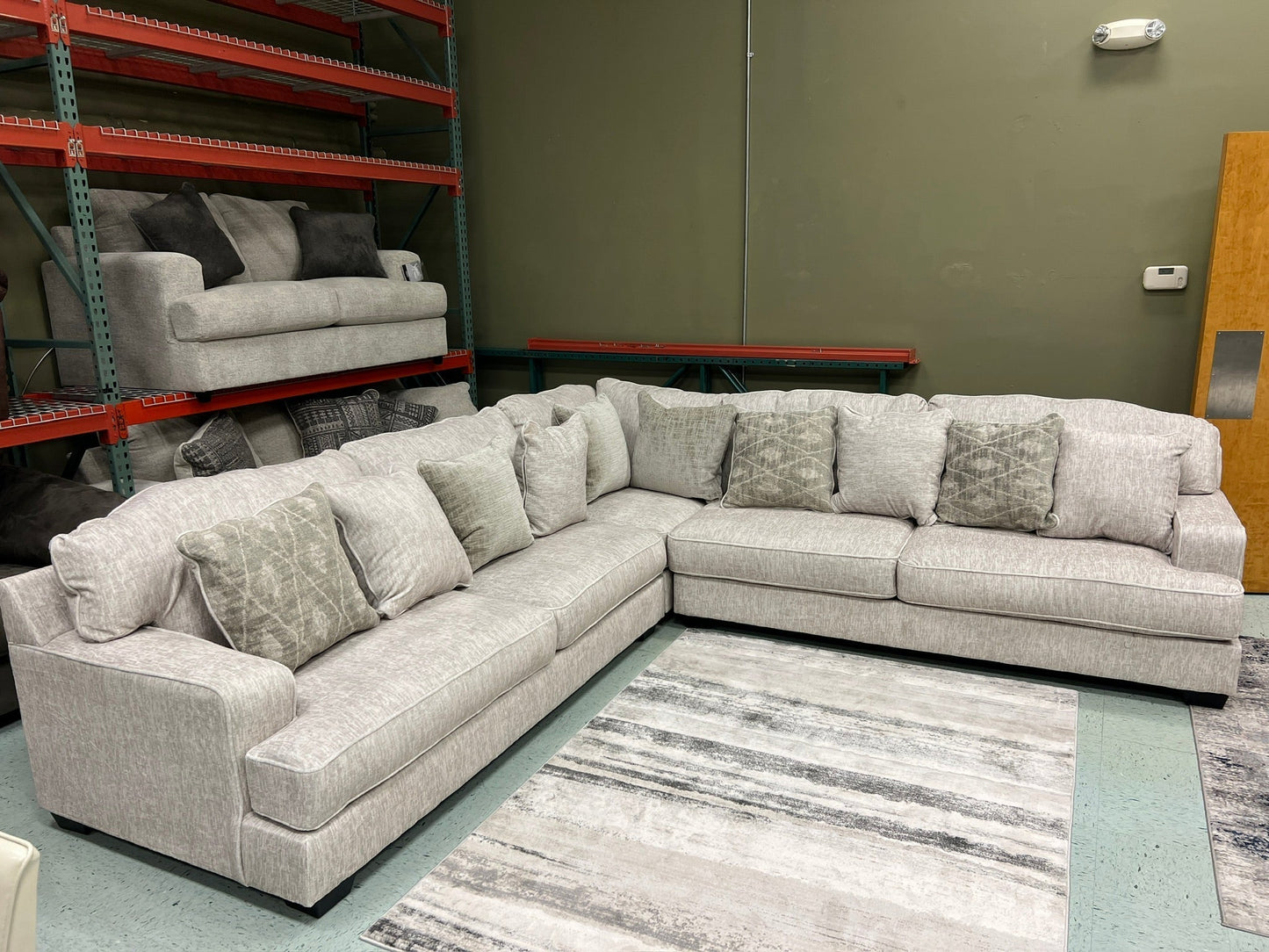 Casual Fabric Sectional