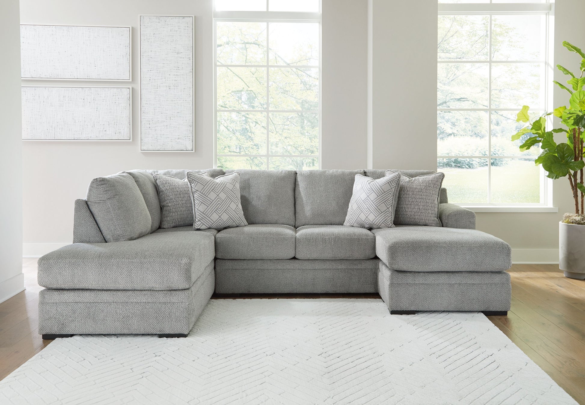 Modern Fabric Sectional