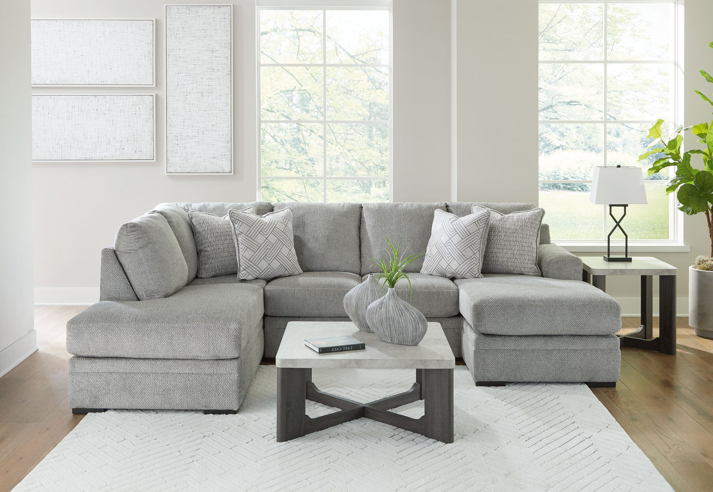 Modern Fabric Sectional