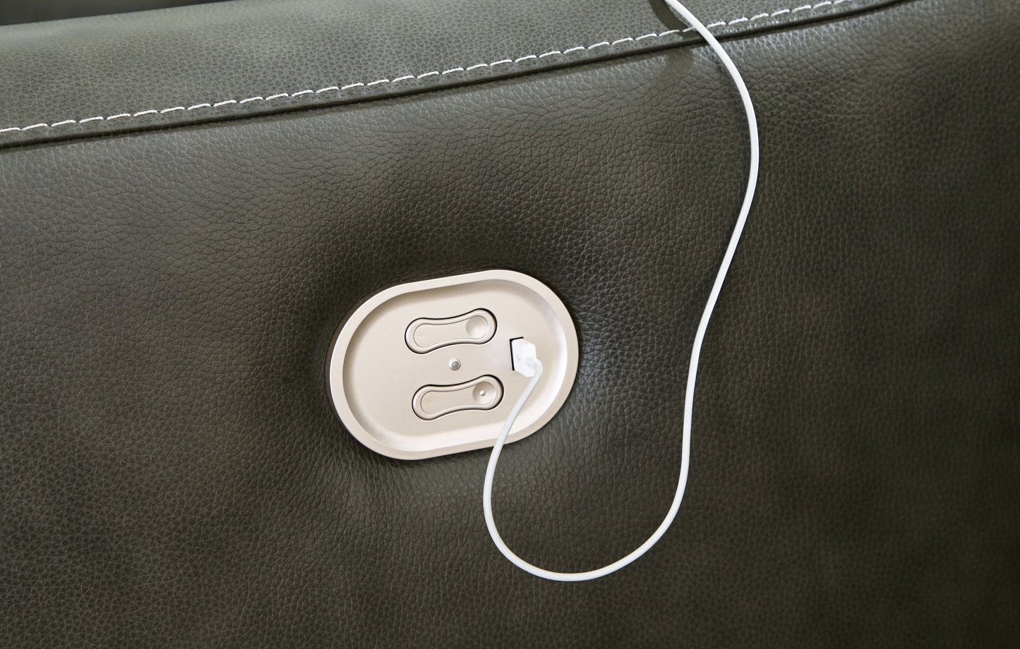 Modern Faux Leather Sectional