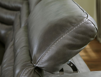 Modern Faux Leather Sectional