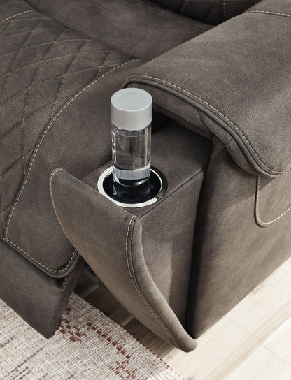 Modern Faux Leather Sectional