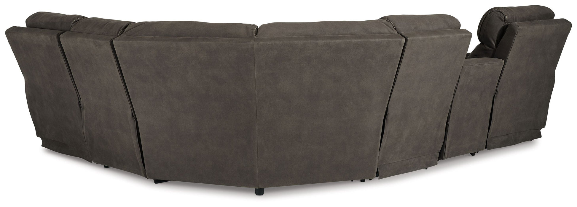 Modern Faux Leather Sectional