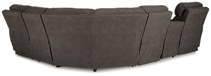 Modern Faux Leather Sectional