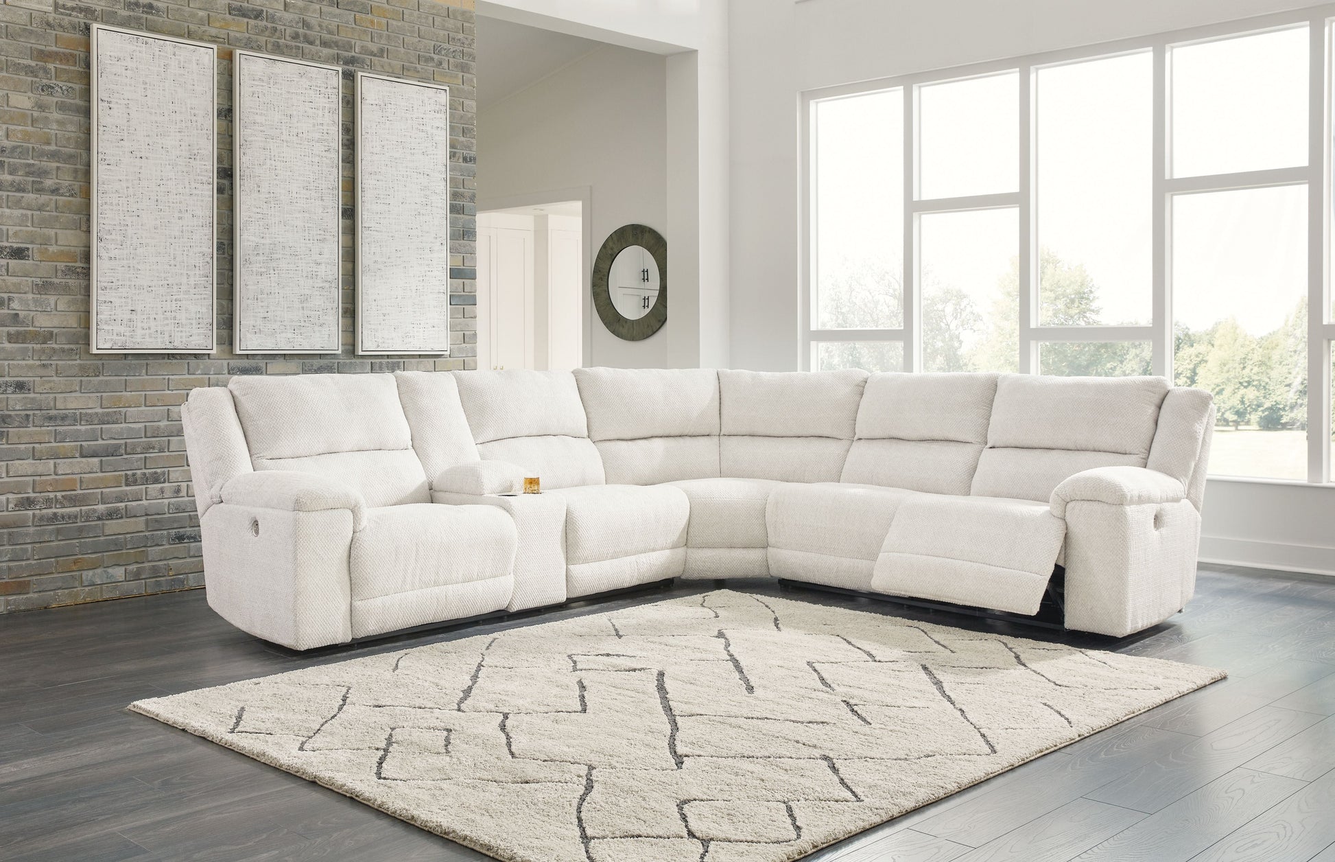 Modern Fabric Sectional
