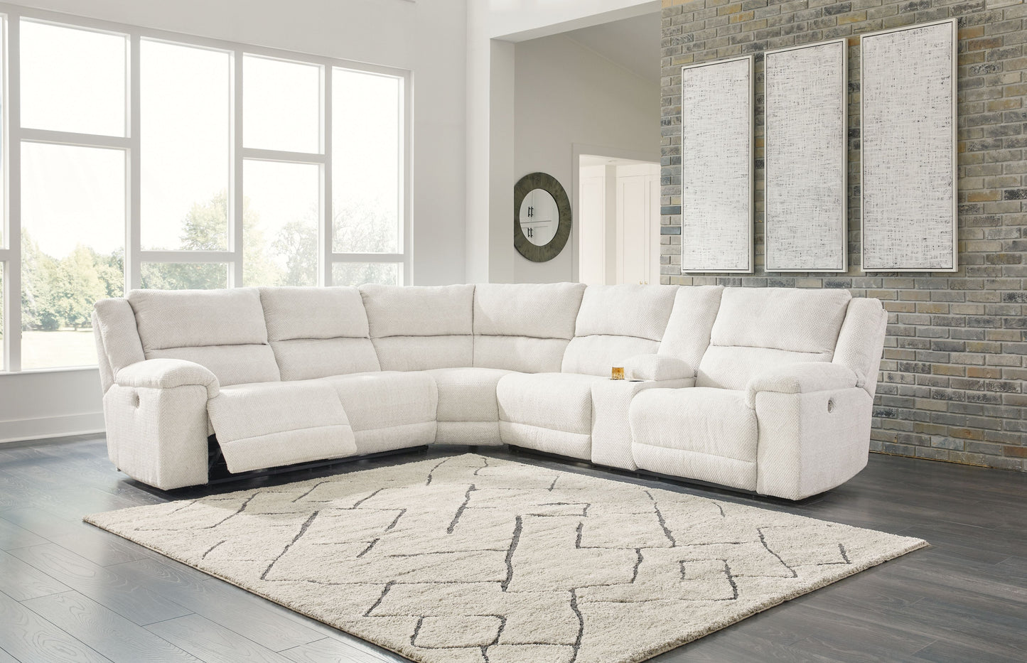 Modern Fabric Sectional