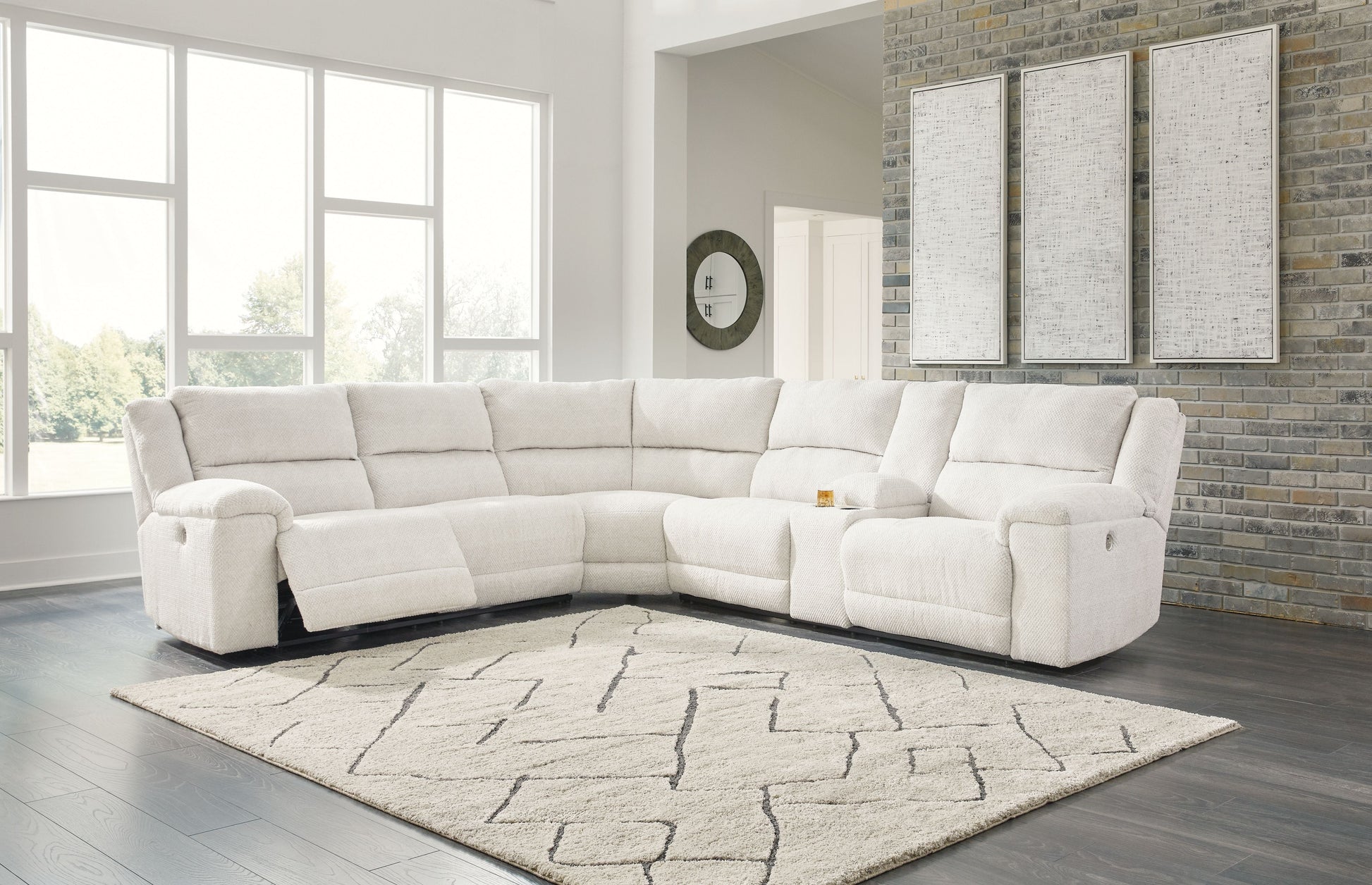 Modern Fabric Sectional
