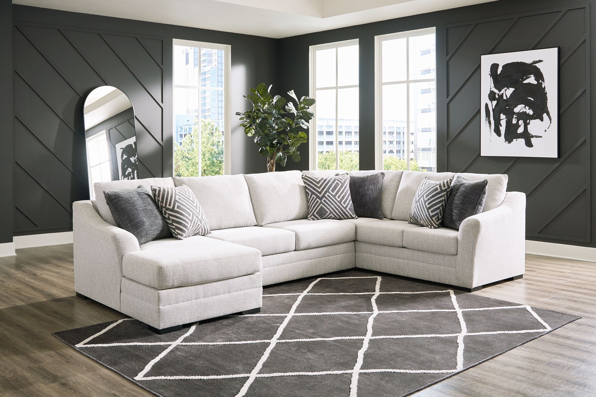Modern Fabric Sectional