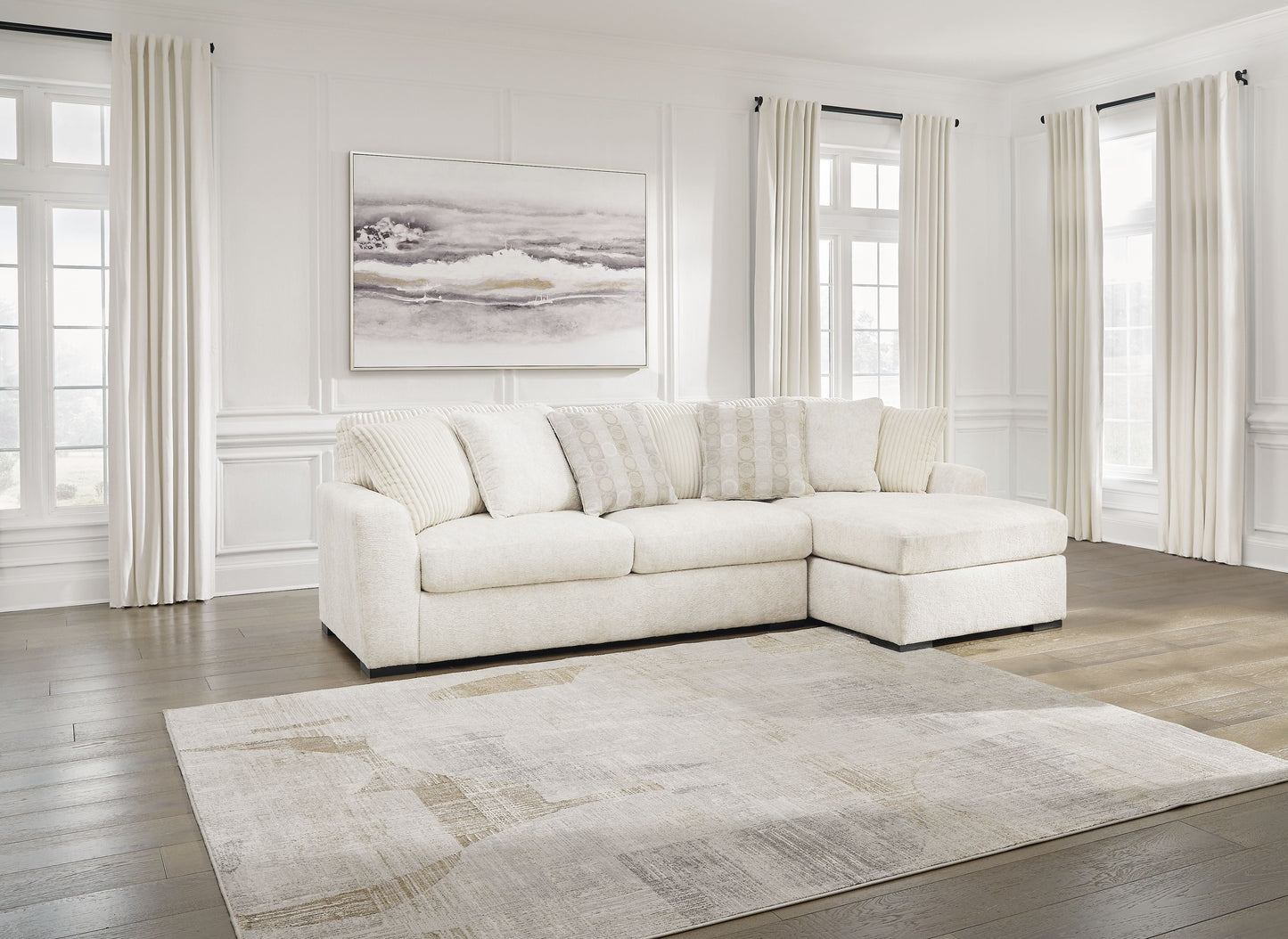 Modern Fabric Sectional