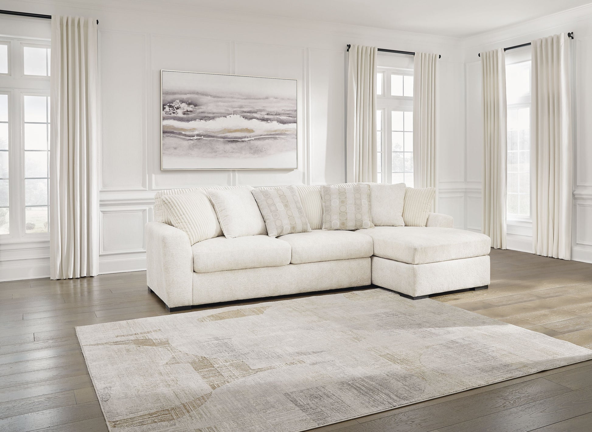 Modern Fabric Sectional