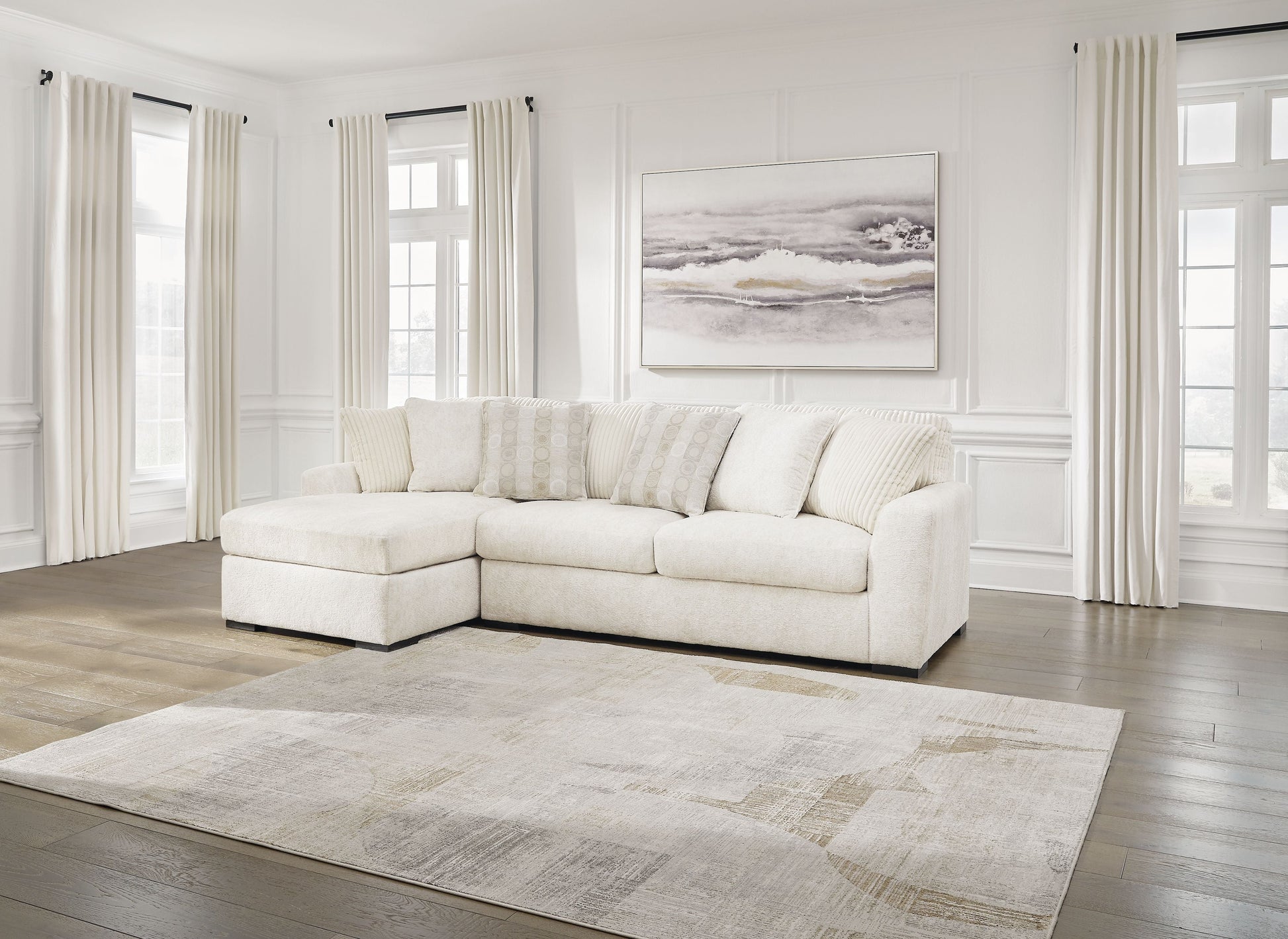 Modern Fabric Sectional