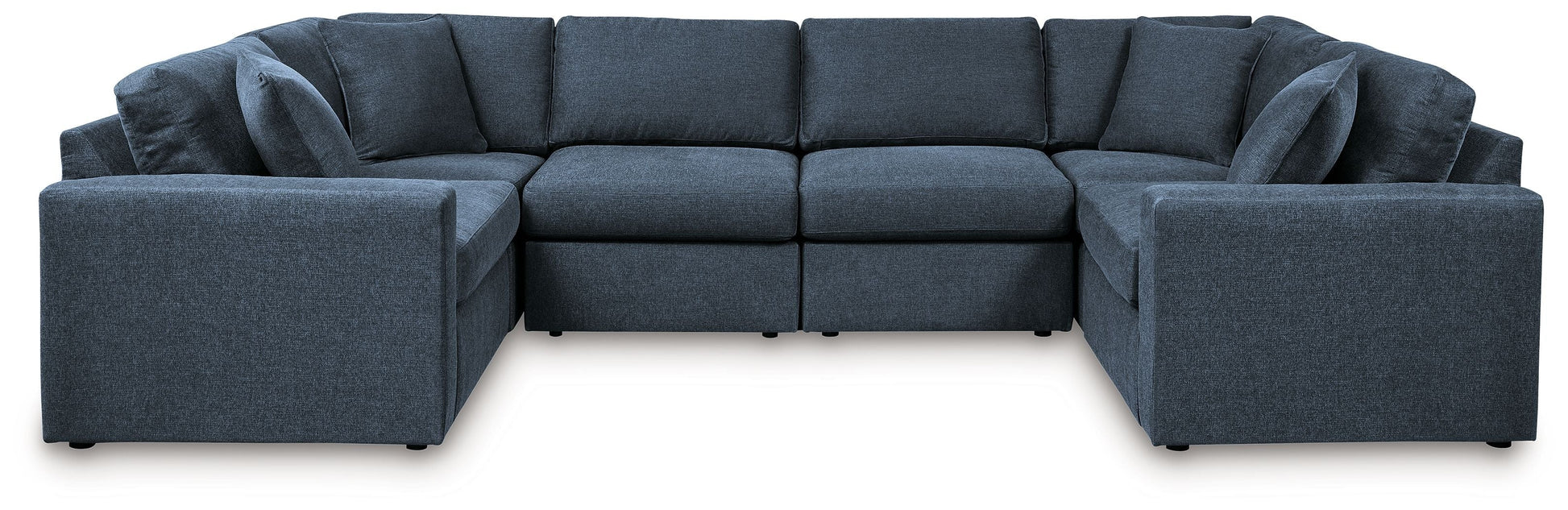 Modern Fabric 6-Piece Sectional - Oyster