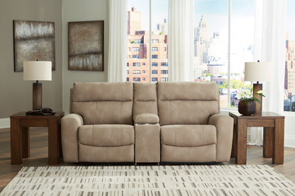 Modern Faux Leather Sectional