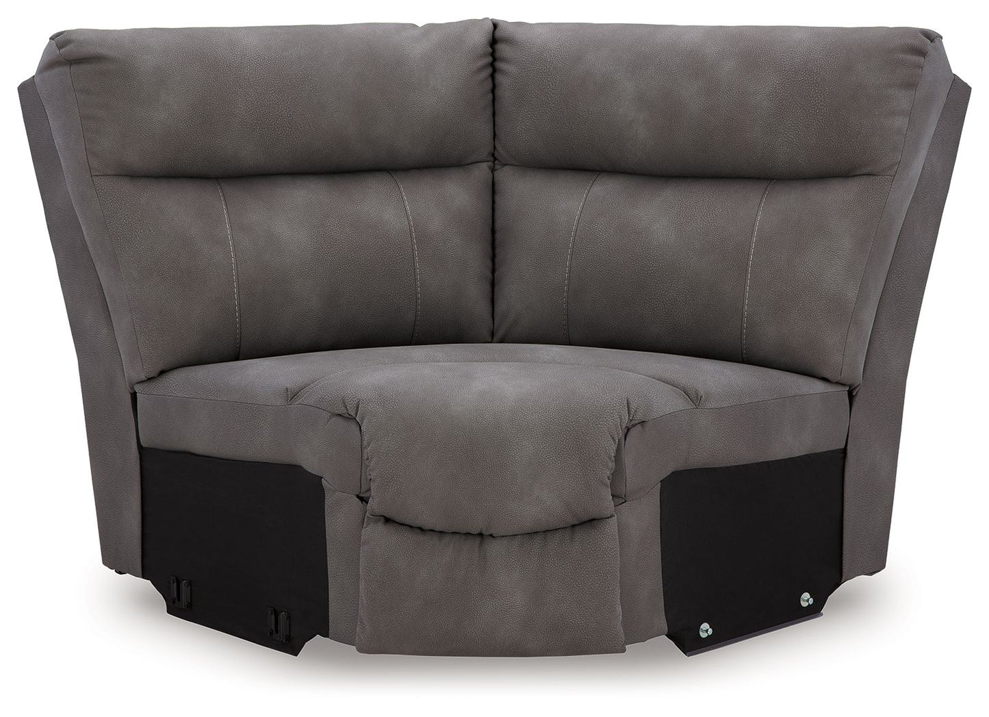 Modern Faux Leather Sectional