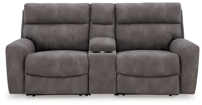 Modern Faux Leather Sectional