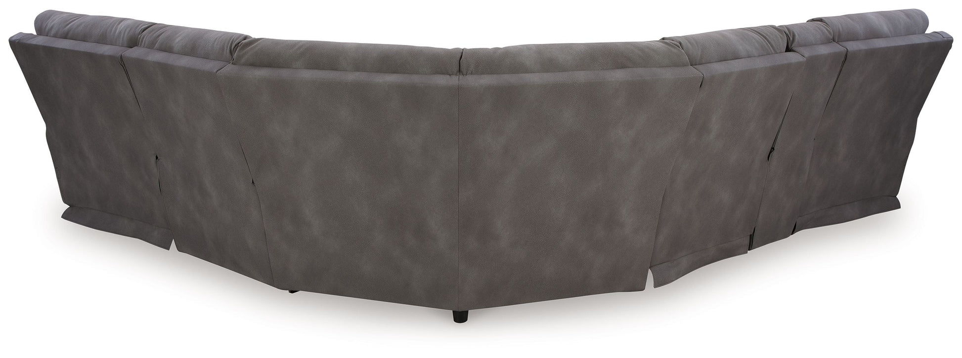 Modern Faux Leather Sectional