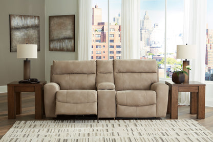 Modern Faux Leather Sectional