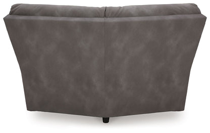 Modern Faux Leather Sectional