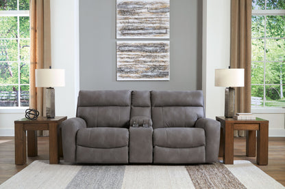 Modern Faux Leather Sectional