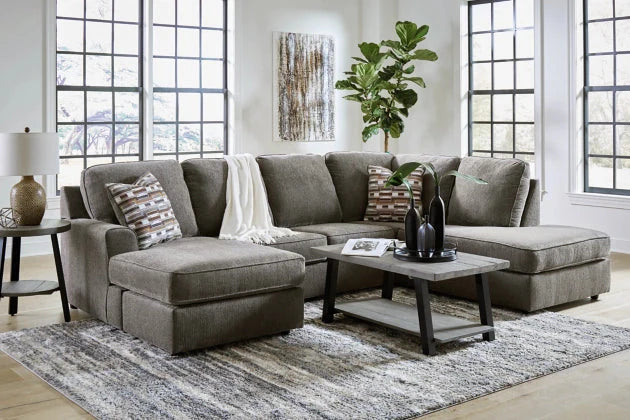 Modern Fabric Sectional