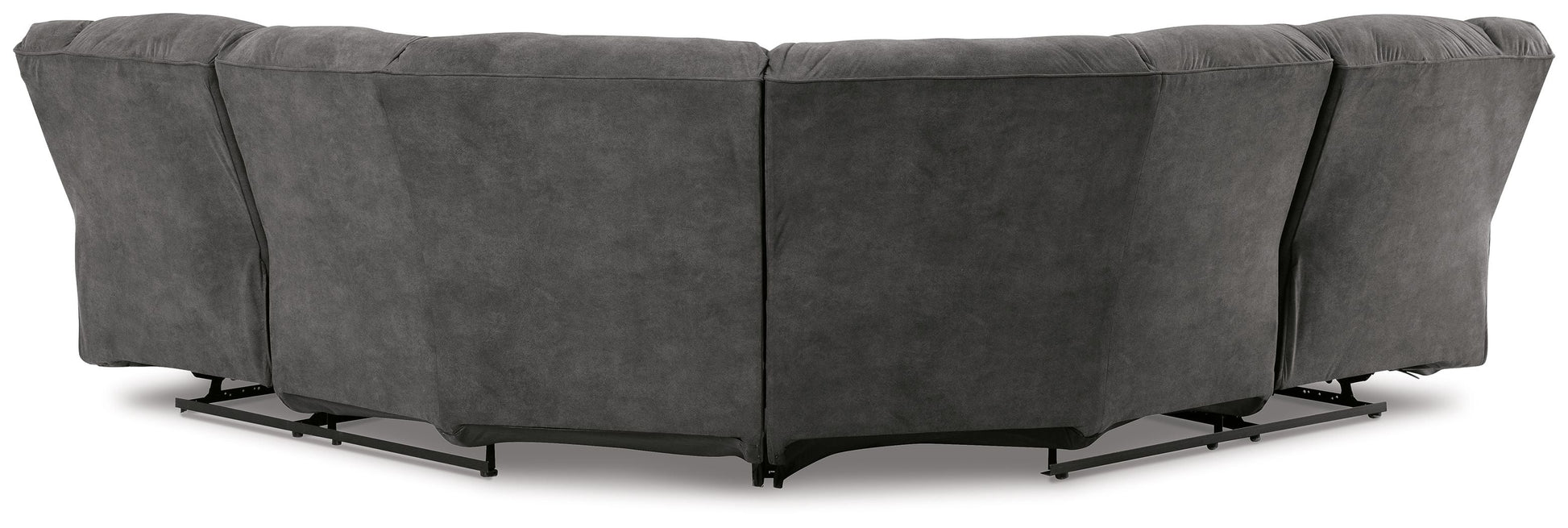 Modern Faux Leather Sectional