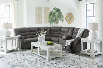 Modern Faux Leather Sectional