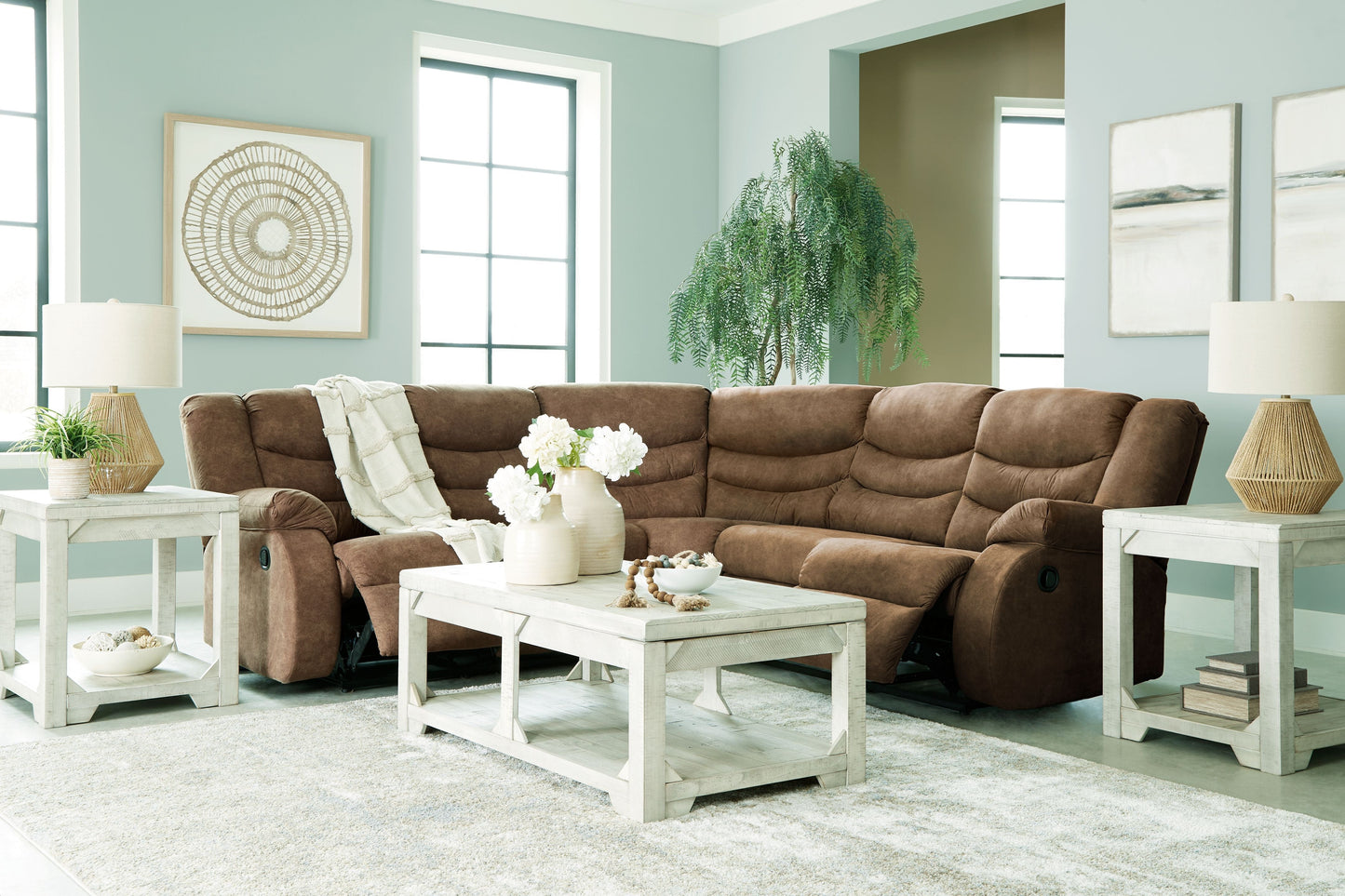 Partymate Reclining Sectional