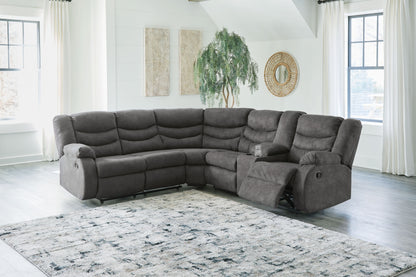 Modern Faux Leather Sectional