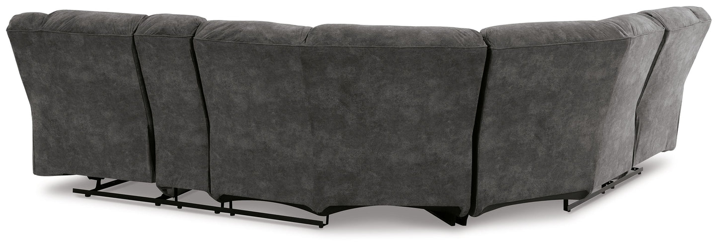 Modern Faux Leather Sectional