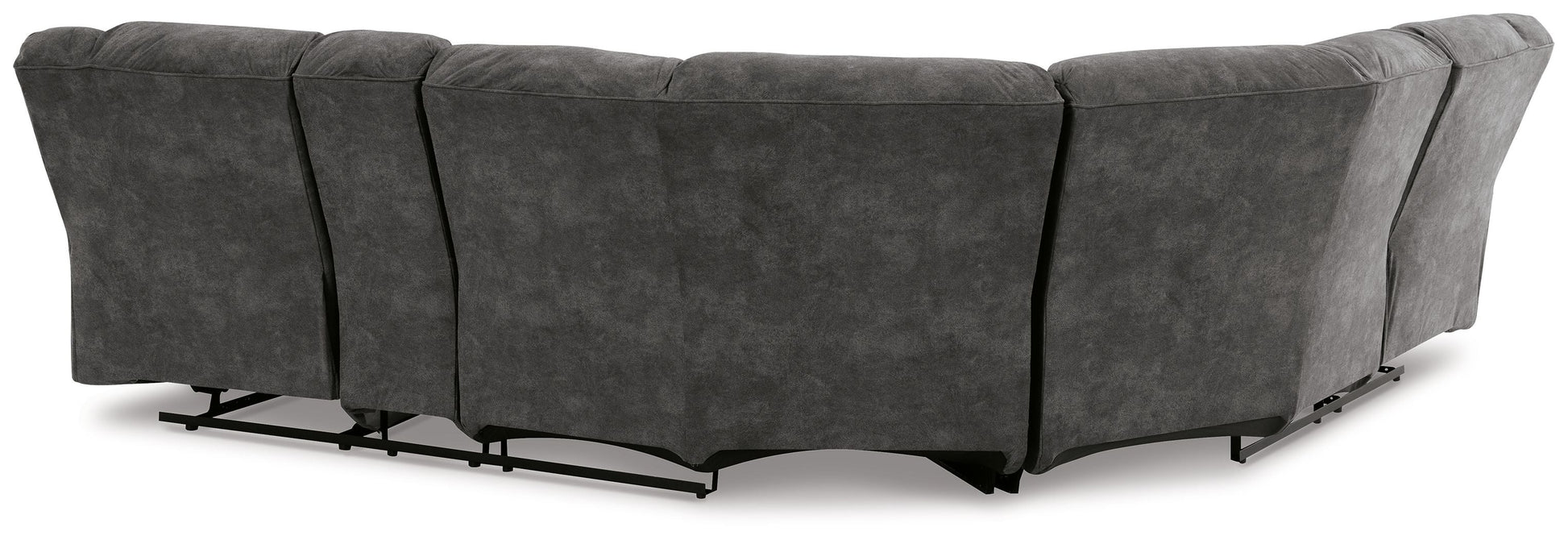 Modern Faux Leather Sectional