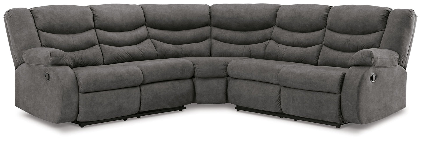 Modern Faux Leather Sectional