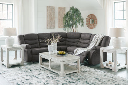 Modern Faux Leather Sectional