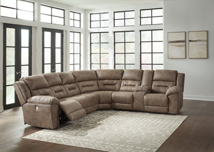 Modern Faux Leather Sectional