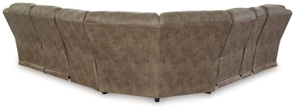 Modern Faux Leather Sectional